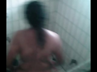 Desi hot bathing